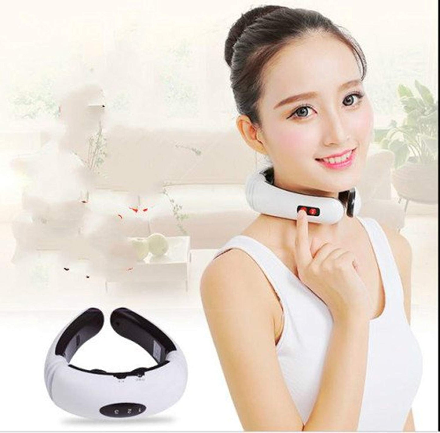 Cervical vertebra massager Impulse Treatment massage device