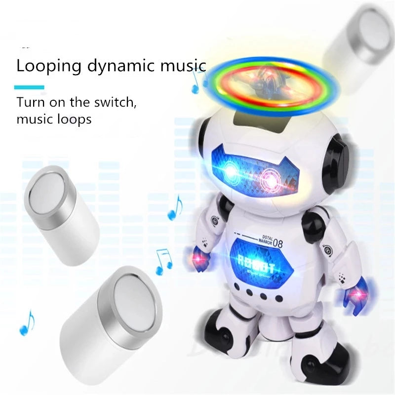 Dancing Robot with 3D Lights and Music